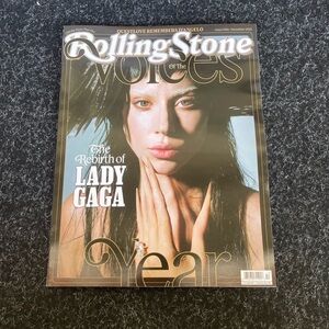 Rolling Stones Magazine with Black and White Cover